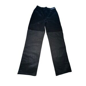 Hollister Ultra High-Rise Dad Jean Two Tone Black Coated Denim 5R W27 L31 NWT
